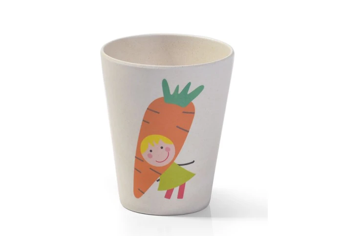 Стакан Морковь из бамбукового волокна Fissman 8367 (300 мл) Стакан Морковь из бамбукового волокна Fissman 8367 (300 мл)