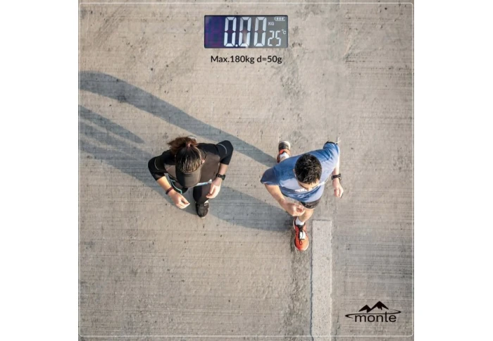 Весы напольные электронные с плоской платформой Пробежка Monte 6012-4-MT Весы напольные электронные с плоской платформой Пробежка Monte 6012-4-MT