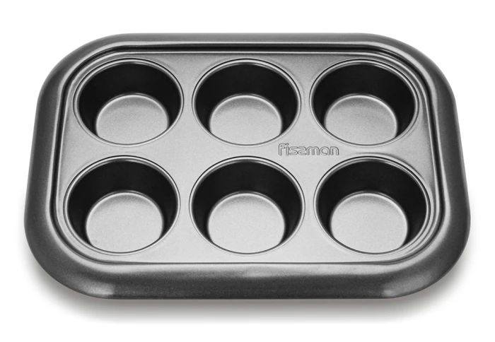 Форма для випікання 6 кексів Fissman 5649 (29,4x21x3,5 см)