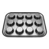 Форма для випікання 12 кексів Fissman 5651 (38x29,5x3,5 см)