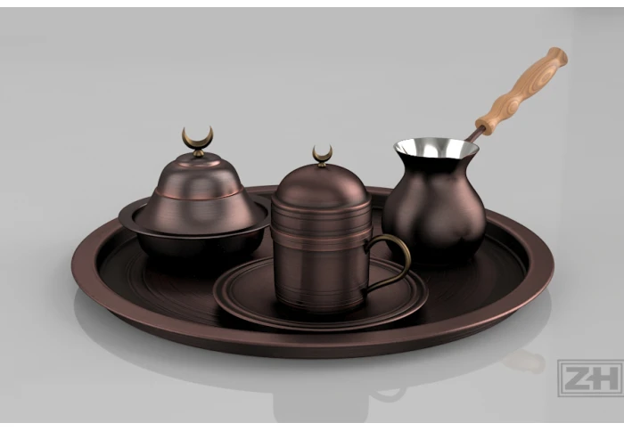 Комплект для подачи кофе по-восточному ZH Комплект для подачи кофе по-восточному ZH