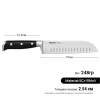 Ніж сантоку Fissman Koch 2384 (18 см)