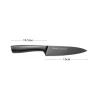 Ніж кухарський Fissman Shinai Graphite 2483 (15 см)