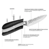 Ніж кухарський Fissman Hattori 2530 (15 см)