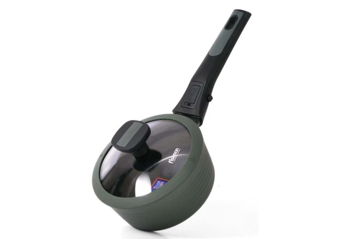 Ківш з антипригарним покриттям зі знімною ручкою Fissman Brilliant 14380 (1,3 л)