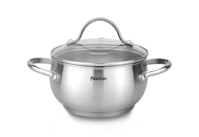 Маленькая кастрюля из нержавеющей стали Fissman Martinez 5136 (1,8 л) Маленькая кастрюля из нержавеющей стали Fissman Martinez 5136 (1,8 л)