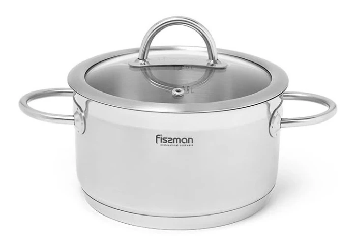 Каструля з нержавіючої сталі Fissman Benjamin 5422 (2,5 л)