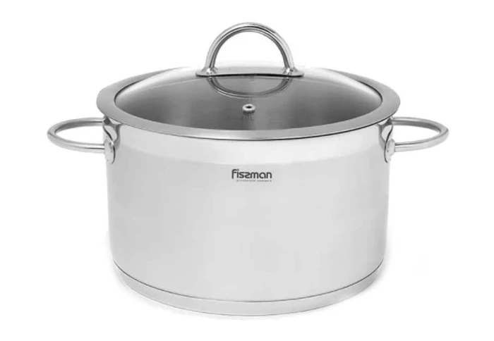 Каструля з нержавіючої сталі Fissman Benjamin 5424 (6,3 л)