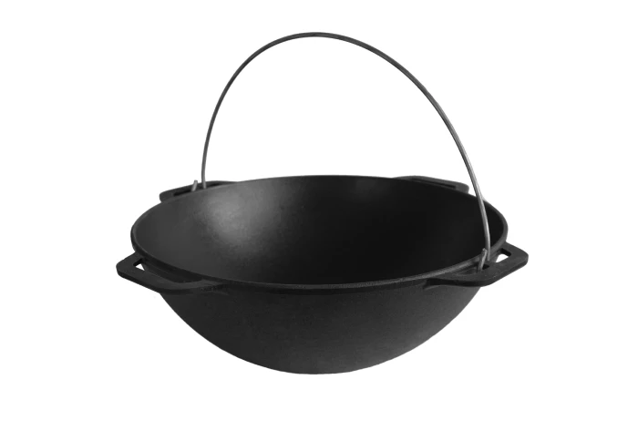 Казан чавунний азіатський без кришки Brizoll KA08 (8 л) Казан чавунний азіатський без кришки Brizoll KA08 (8 л)