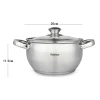  Каструля з нержавіючої сталі Fissman Prime 5513 (3,6 л)