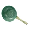 Сковорода-вок без кришки Fissman Malachite 4314 (24х7 см)
