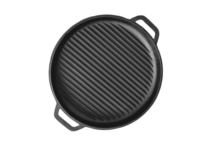 Крышка-сковорода гриль чугунная Brizoll A400GKS (40 см) Крышка-сковорода гриль чугунная Brizoll A400GKS (40 см)
