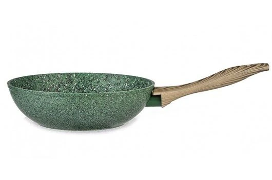 Сковорода-вок без крышки Fissman Malachite 4314 (24х7 см) Сковорода-вок без крышки Fissman Malachite 4314 (24х7 см)