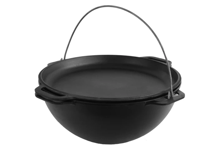 Казан чавунний азіатський з кришкою-сковородою Brizoll KA12-3 (12 л) Казан чавунний азіатський з кришкою-сковородою Brizoll KA12-3 (12 л)