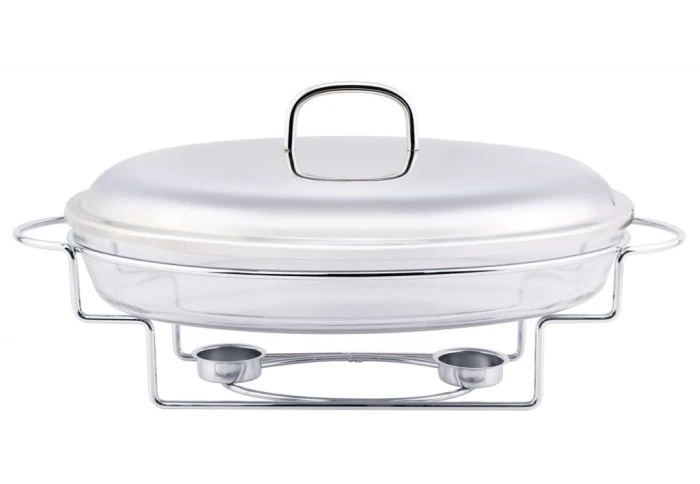 Мармит овальный из жаропрочного стекла Con Brio CB-210 (3 л) Мармит овальный из жаропрочного стекла Con Brio CB-210 (3 л)