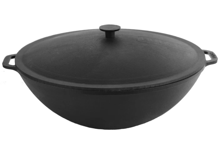 Сковорода-вок чугунная Brizoll W36-2 (8 л) Сковорода-вок чугунная Brizoll W36-2 (8 л)