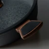 Сковорода-вок із кришкою Fissman Diamond Grey 14302 (3,6 л)