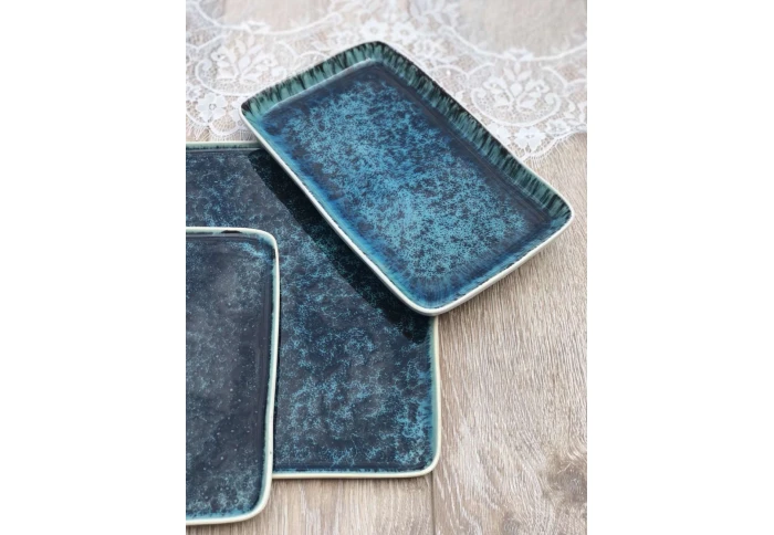 Тарелка прямоугольная Тотем Olens JM2133T (24х14,5х2 см)