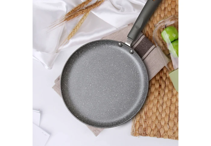 Сковорода для млинців Fissman Grey Stone 4976 (23x2 см) Сковорода для млинців Fissman Grey Stone 4976 (23x2 см)