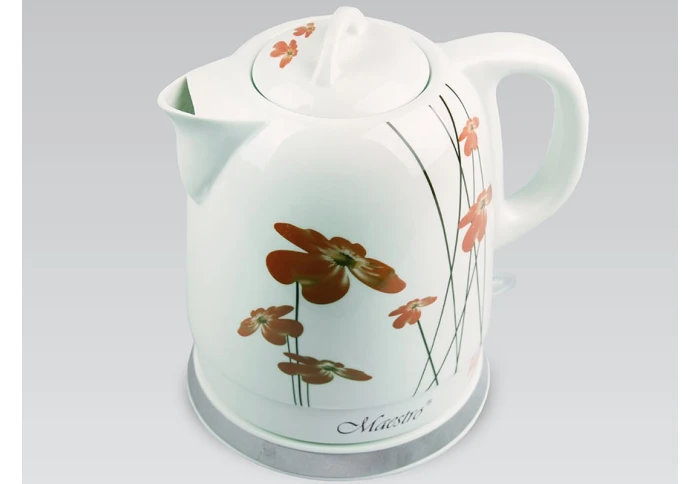 Электрический чайник керамический Maestro MR-066-RED Flowers (1,5 л) Электрический чайник керамический Maestro MR-066-RED Flowers (1,5 л)