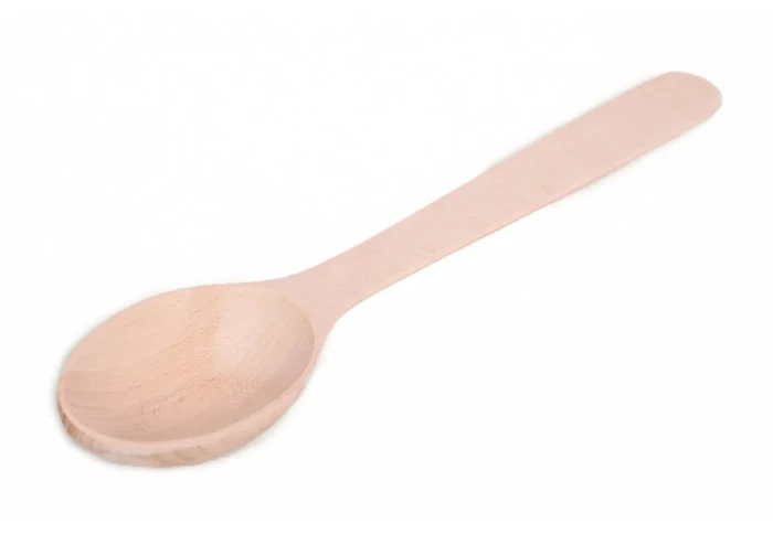 Деревянная кофейная ложка (15 см)