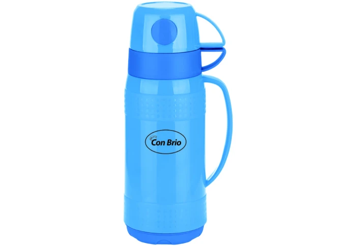 Вакуумный термос со стеклянной колбой Con Brio CB-354-B (1 л) Вакуумный термос со стеклянной колбой Con Brio CB-354-B (1 л)