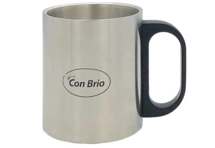 Кружка с двойными стенками из нержавеющей стали Con Brio CB-387 (300 мл) Кружка с двойными стенками из нержавеющей стали Con Brio CB-387 (300 мл)