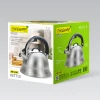 Чайник из нержавеющей стали со свистком Maestro MR-1320-S (2,2 л)