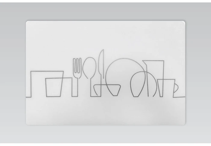 Сервировочная салфетка MR-1902-grey (43,5 х 28,5 см)