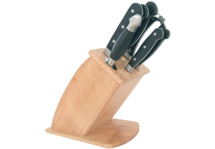 Набор ножей из нержавеющей стали с подставкой Maestro MR-1423 (8 предметов) Набор ножей из нержавеющей стали с подставкой Maestro MR-1423 (8 предметов)