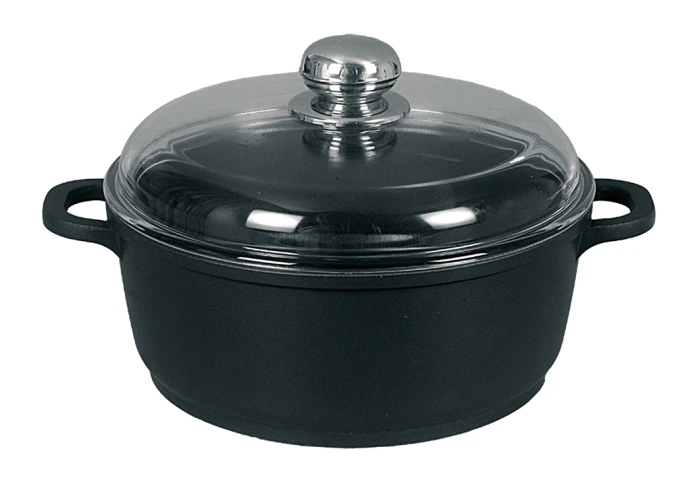 Кастрюля алюминиевая с антипригарным покрытием Maestro MR-4624C (4 л)