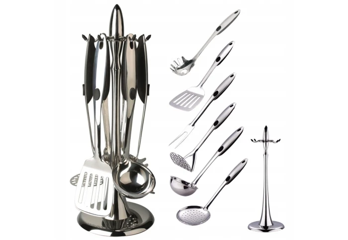 Кухонный набор из нержавеющей стали Maestro MR-1546 (7 предметов) Кухонный набор из нержавеющей стали Maestro MR-1546 (7 предметов)