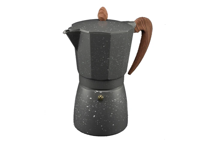 Гейзерная алюминиевая кофеварка на 3 чашки A-Plus 2084 (150 мл)