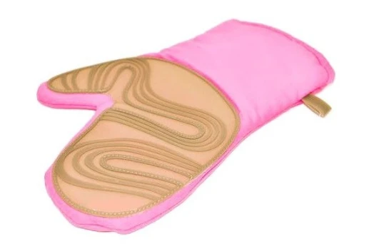 Рукавица кухонная хлопковая с силиконовым покрытием Fissman 7700 Рукавица кухонная хлопковая с силиконовым покрытием Fissman 7700