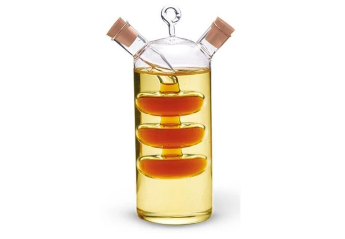 Бутылка для масла и уксуса 2-в-1 Fissman 7523 (50/350 мл)