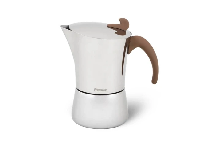 Гейзерная кофеварка из нержавеющей стали Fissman 9414 (4 чашки)