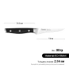Ніж обвалочний DEMI CHEF Fissman 2368 (12 см)