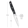 Ніж овочевий DEMI CHEF Fissman 2374 (9 см)