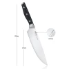 Ніж кухарський DEMI CHEF Fissman 2361 (20 см)