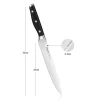 Ніж гастрономічний DEMI CHEF Fissman 2363 (20 см)
