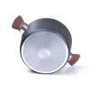 Каструля з гранітним покриттям DIAMOND GREY Fissman 4304 (4,5 л)