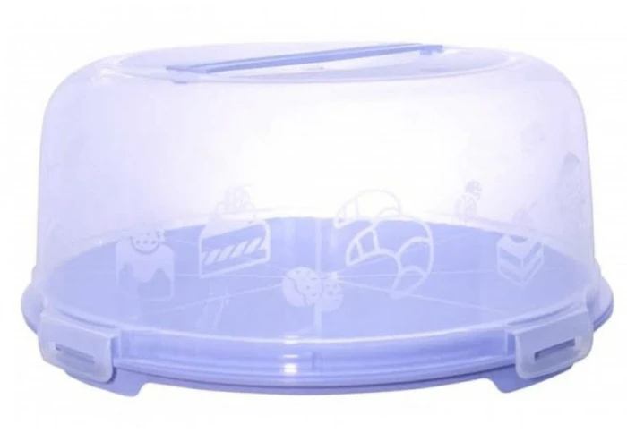 Тортовница с крышкой переносная Алеана 169056 (30 см)