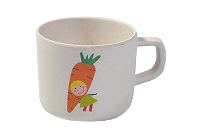 Кружка из бамбукового волокна Морковка Fissman 8368 (225 мл)