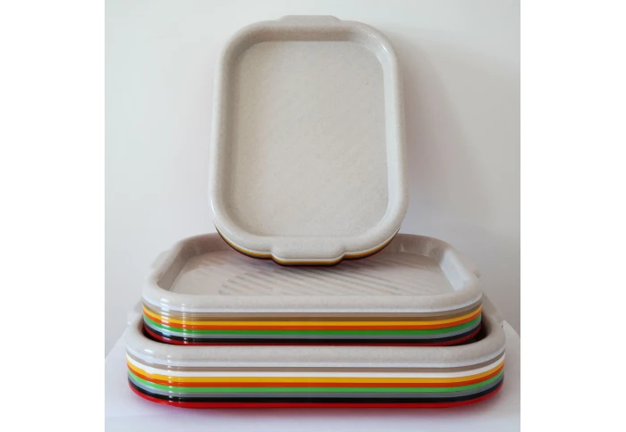 Поднос пластиковый прямоугольный Консенсус ММ 4025 (40 х 25 см)