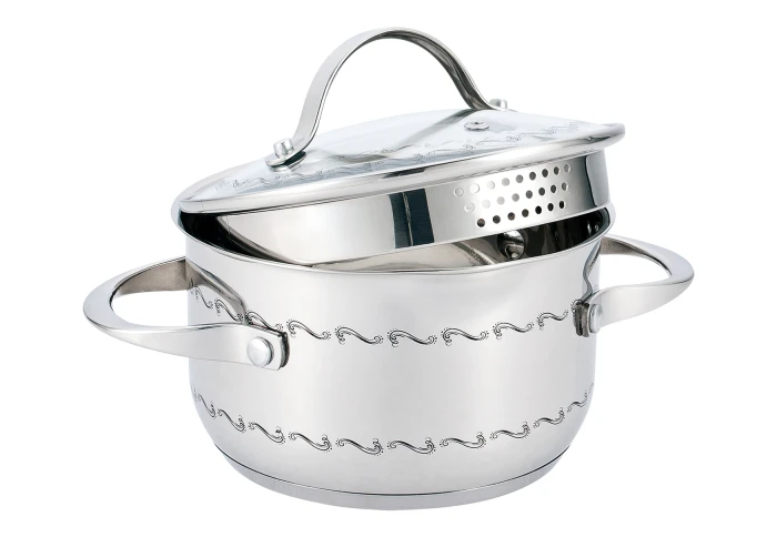 Кастрюля из нержавеющей стали Bohmann BH-7010-24 (5,8 л) Кастрюля из нержавеющей стали Bohmann BH-7010-24 (5,8 л)