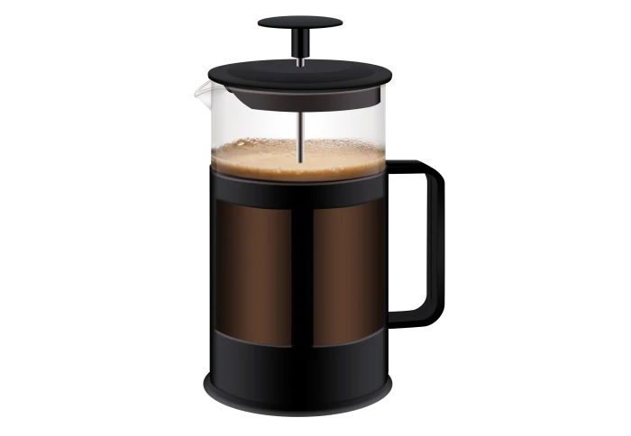 Заварник с прессом черный Bollire BR-3104 (1000 мл)