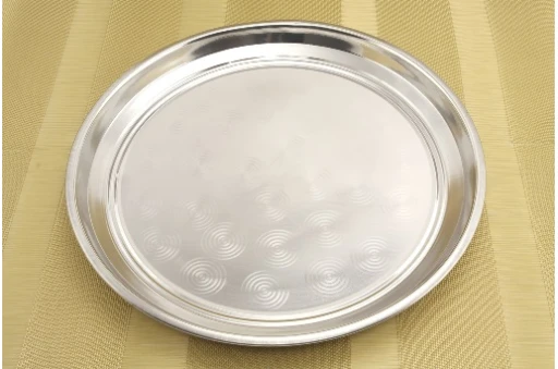 Поднос металлический круглый А-плюс 0893 (45 см)