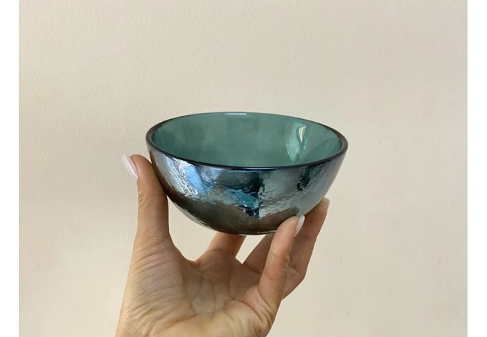 Салатник маленький Зеркальная бирюза Olens 432037 (12,3 см) Салатник маленький Зеркальная бирюза Olens 432037 (12,3 см)