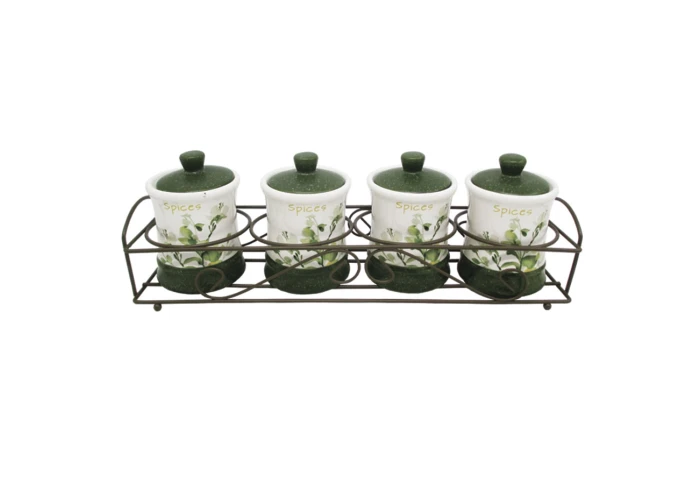 Набор для специй Летний луг Maestro MR-20032-04CS (5 предметов) Набор для специй Летний луг Maestro MR-20032-04CS (5 предметов)