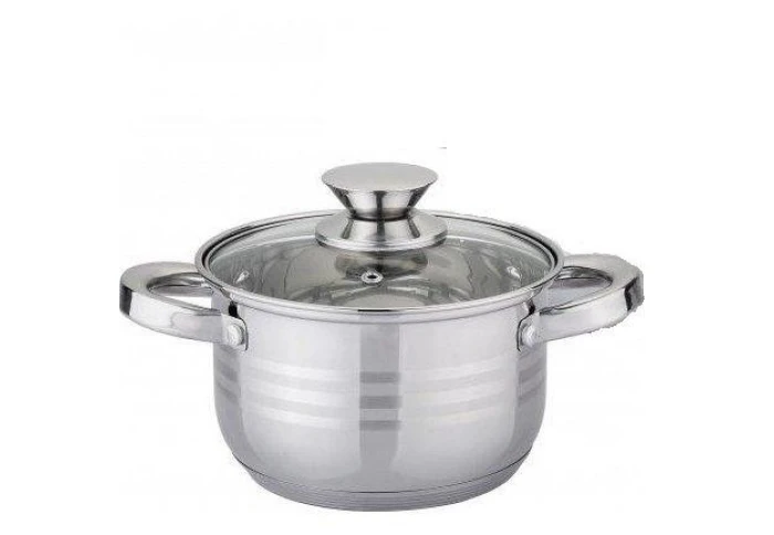  Каструля з нержавіючої сталі Bohmann BH-0321-5.1 (5,1 л)